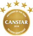 Canstar Provider of the Year, Reverse Mortgage award, 2018