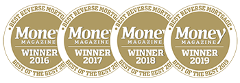 Money Magazine's Best of the Best awards, Best Reverse Mortgage 2016 - 2019